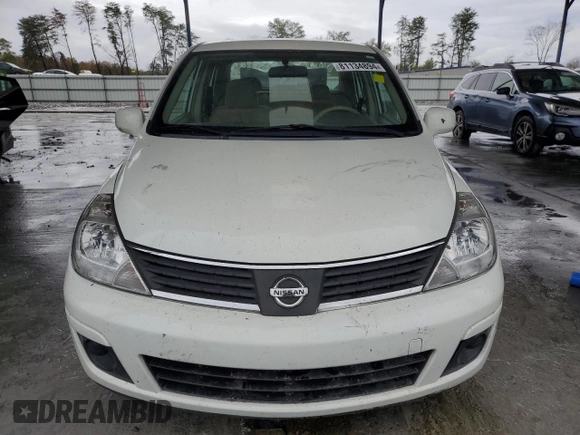 2007 Nissan Versa 1.8 SL with VIN 3N1BC11E67L442751, listed as a Copart auction lot 81134894 with 116,683 mi miles and Salvage Title. Bid and sale history available at carsss.com. Image 5.