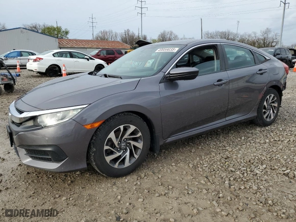 2016 Honda Civic Sedan EX with VIN 2HGFC2F77GH500679, listed as a Copart auction lot 49959035 with 78,244 mi miles and Salvage Title. Bid and sale history available at carsss.com. Image 1.