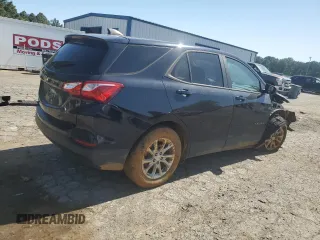 2020 Chevrolet Equinox LS z VIN 2GNAXHEV7L6189591, wystawiony jako Copart lot #51712605 z przebiegiem 91 321 mil mil oraz Szkoda całkowita • Salvage title. Historia ofert i sprzedaży dostępna na DreamBid. Obrazek 3.