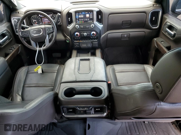 2020 GMC Sierra 1500 Denali with VIN 1GTU9FED3LZ171198, listed as a Copart auction lot 73564494 with 120,094 mi miles and Salvage title. Bid and sale history available at DreamBid. Image 8.