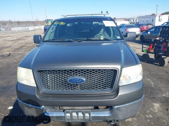 2005 Ford F-150 STX with VIN 1FTRX14W95NB07100, listed as a IAAI auction lot 41627990 with 381,000 mi miles. Bid and sale history available at carsss.com. Image 12.
