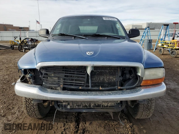 2004 Dodge Dakota SLT with VIN 1D7HG42N74S687010, listed as a Copart auction lot 46984265 with 249,297 mi miles and Salvage Title. Bid and sale history available at carsss.com. Image 5.