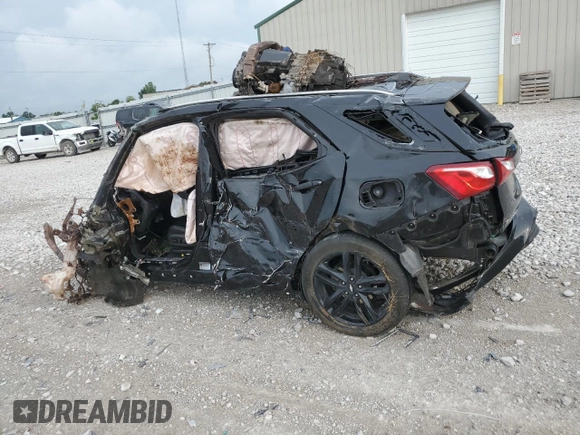 2020 Chevrolet Equinox LT with VIN 2GNAXLEX7L6178580, listed as a Copart auction lot 61428274 with 0 mi miles and Salvage Title. Bid and sale history available at carsss.com. Image 2.