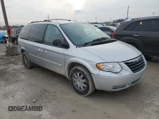 2007 Chrysler Town & Country LWB Touring with VIN 2A4GP54L67R156453, listed as a Copart auction lot 84104594 with 153,188 mi miles and Salvage Title. Bid and sale history available at carsss.com. Image 4.