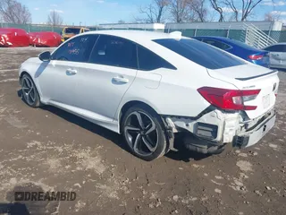 2020 Honda Accord Sport with VIN 1HGCV1F38LA136723, listed as a IAAI auction lot 41853774 with 202,377 mi miles and . Bid and sale history available at DreamBid. Image 3.