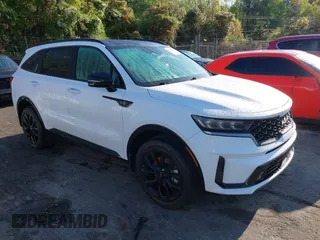 2022 Kia Sorento SX with VIN 5XYRKDLF8NG160119, listed as a IAAI auction lot 41968950 with 40,167 mi miles. Bid and sale history available at carsss.com. Image 1.