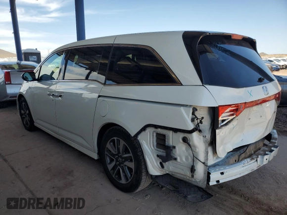 2014 Honda Odyssey Touring с VIN 5FNRL5H94EB110797, выставлен на аукционе Copart как лот 60702365 с пробегом 106 131 миль миль и Списание • Salvage title. История ставок и продаж доступна на DreamBid. Изображение 2.