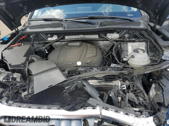 2020 Audi Q5 Premium Plus with VIN WA1BNAFY9L2017881, listed as a Copart auction lot 52328975 with 42,283 mi miles and Salvage Title. Bid and sale history available at carsss.com. Image 14.