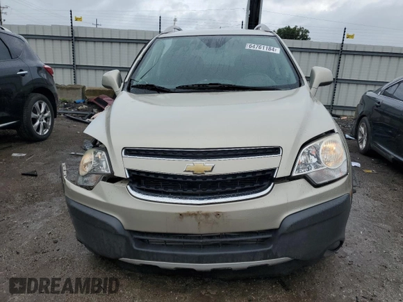 2013 Chevrolet Captiva Sport LS with VIN 3GNAL2EK2DS627418, listed as a Copart auction lot 64761184 with 82,313 mi miles and Salvage Title. Bid and sale history available at DreamBid. Image 5.