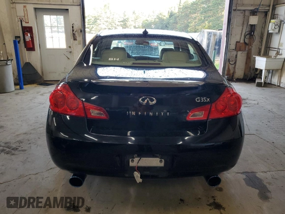 2007 Infiniti G35 G35x with VIN JNKBV61F77M819783, listed as a Copart auction lot 70430464 with 84,503 mi miles and Salvage Title. Bid and sale history available at DreamBid. Image 6.