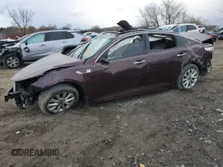2016 Kia Optima EX z VIN 5XXGU4L34GG011852, wystawiony jako Copart lot #52287435 z przebiegiem Nie podano mil oraz Nie do naprawy • Non repairable. Historia ofert i sprzedaży dostępna na DreamBid. Obrazek 1.
