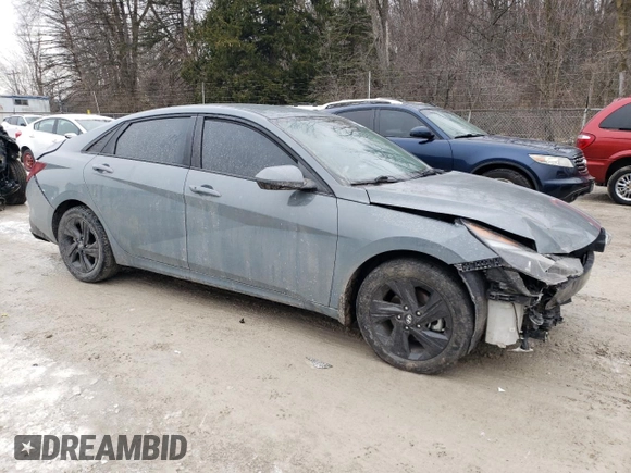 2023 Hyundai Elantra SEL z VIN KMHLM4AG3PU381197, wystawiony jako Copart lot #44947995 z przebiegiem 39 862 mil mil oraz Szkoda całkowita • Salvage title. Historia ofert i sprzedaży dostępna na DreamBid. Obrazek 4.