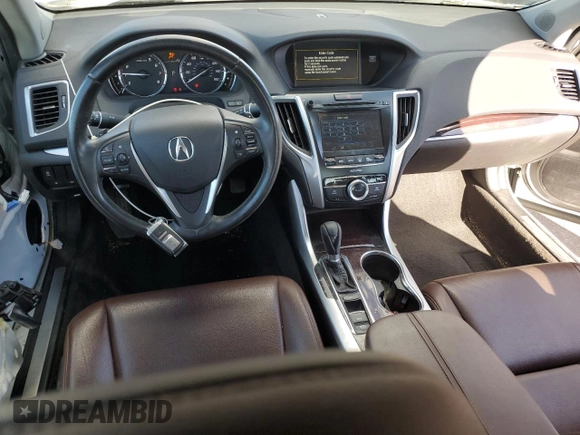 2016 Acura TLX with VIN 19UUB1F35GA001962, listed as a Copart auction lot 44261565 with 67,992 mi miles and Salvage title. Bid and sale history available at DreamBid. Image 8.