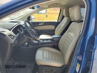 2020 Ford Edge SEL with VIN 2FMPK4J9XLBA11714, listed as a Copart auction lot 60585555 with 101,593 mi miles and Salvage title. Bid and sale history available at DreamBid. Image 7.