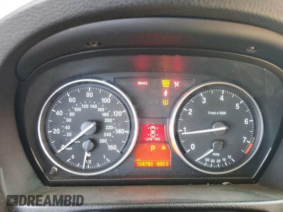 2011 BMW 3 Series 328i with VIN WBAPH5C5XBA448199, listed as a Copart auction lot 61127795 with 158,783 mi miles and Salvage title. Bid and sale history available at DreamBid. Image 9.