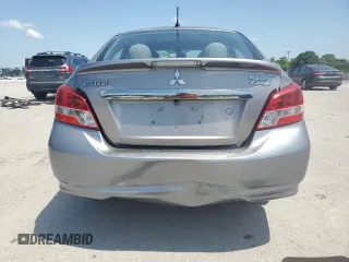 2017 Mitsubishi Mirage ES with VIN ML32F3FJ0HHF06424, listed as a Copart auction lot 61743935 with 120,854 mi miles and Salvage title. Bid and sale history available at DreamBid. Image 6.