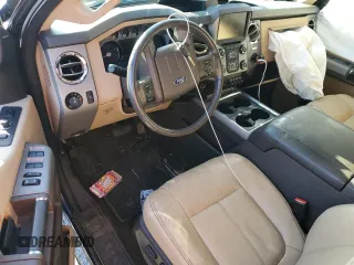 2016 Ford F-350 Platinum with VIN 1FT8W3BT1GEB83755, listed as a Copart auction lot 52228235 with Not Provided miles and Salvage Title. Bid and sale history available at DreamBid. Image 8.