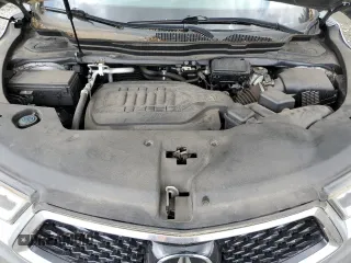 2019 Acura MDX with VIN 5J8YD4H33KL037219, listed as a Copart auction lot 58569505 with 28,215 mi miles and Salvage title. Bid and sale history available at DreamBid. Image 12.