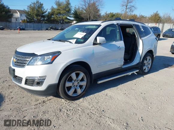 2017 Chevrolet Traverse LT with VIN 1GNKRGKD2HJ234757, listed as a IAAI auction lot 41718349 with 126,291 mi miles and . Bid and sale history available at DreamBid. Image 2.