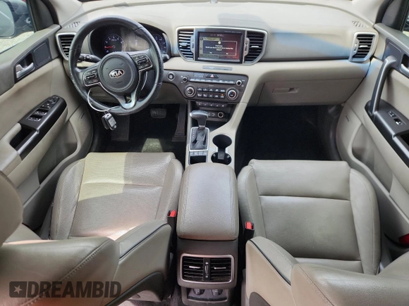 2017 Kia Sportage EX with VIN KNDPN3AC3H7208936, listed as a Copart auction lot 61770575 with 124,645 mi miles and Clean title. Bid and sale history available at DreamBid. Image 8.