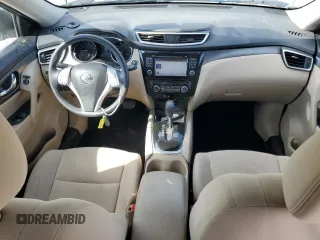 2016 Nissan Rogue SV with VIN KNMAT2MV9GP671536, listed as a Copart auction lot 53640395 with 68,646 mi miles and Salvage Title. Bid and sale history available at carsss.com. Image 8.