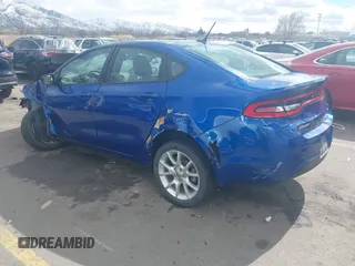 2013 Dodge Dart SXT with VIN 1C3CDFBA7DD147851, listed as a IAAI auction lot 41778651 with 99,805 mi miles. Bid and sale history available at carsss.com. Image 3.
