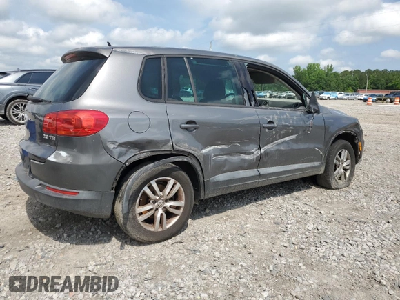 2012 Volkswagen Tiguan SE z VIN WVGAV7AX5CW004889, wystawiony jako Copart lot #57346115 z przebiegiem 100 503 mil mil oraz Szkoda całkowita • Salvage title. Historia ofert i sprzedaży dostępna na DreamBid. Obrazek 3.