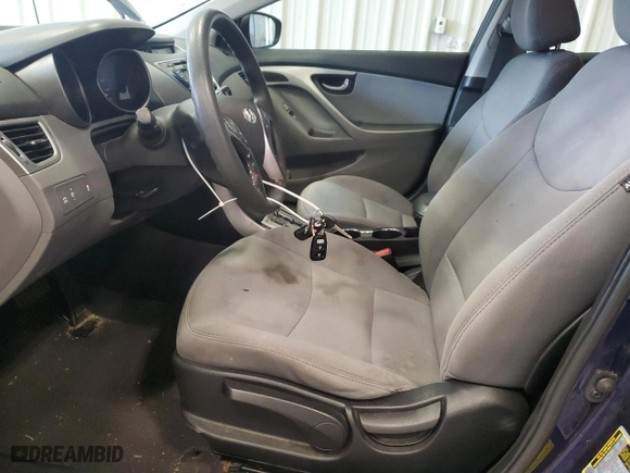2013 Hyundai Elantra GLS with VIN 5NPDH4AEXDH436195, listed as a Copart auction lot 51185895 with 149,285 mi miles and Clean Title. Bid and sale history available at carsss.com. Image 7.