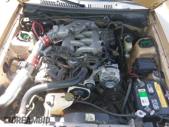 2000 Ford Mustang with VIN 1FAFP4041YF220522, listed as a IAAI auction lot 42090499 with 190,182 mi miles. Bid and sale history available at carsss.com. Image 10.