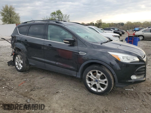 2013 Ford Escape SEL with VIN 1FMCU9HX4DUC21795, listed as a Copart auction lot 50411635 with 161,118 mi miles and Salvage Title. Bid and sale history available at carsss.com. Image 4.