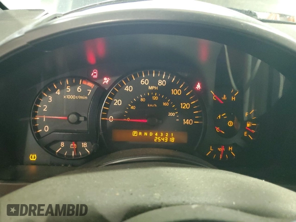 2007 Nissan Armada SE z VIN 5N1BA08A27N700193, wystawiony jako Copart lot #58807975 z przebiegiem 254 318 mil mil oraz Szkoda całkowita • Salvage title. Historia ofert i sprzedaży dostępna na DreamBid. Obrazek 9.