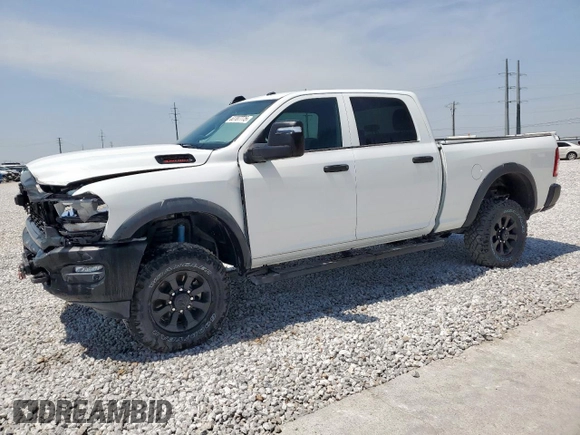 2024 Ram 2500 Tradesman with VIN 3C6TR5CJ9RG349436, listed as a Copart auction lot 52707775 with 3,662 mi miles and Salvage Title. Bid and sale history available at carsss.com. Image 1.