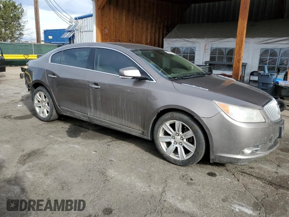 2012 Buick LaCrosse Leather with VIN 1G4GL5E3XCF353865, listed as a Copart auction lot 50030875 with 192,209 mi miles and Salvage Title. Bid and sale history available at carsss.com. Image 4.