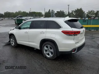 2019 Toyota Highlander Limited with VIN 5TDDZRFH8KS937154, listed as a Copart auction lot 59548845 with 51,590 mi miles and Salvage title. Bid and sale history available at DreamBid. Image 2.