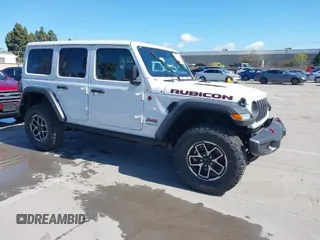 2025 Jeep Wrangler Rubicon with VIN 1C4PJXFN9SW523685, listed as a IAAI auction lot 41945204 with 24 mi miles and . Bid and sale history available at DreamBid. Image 1.