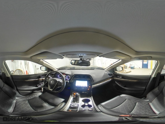 2017 Nissan Maxima Platinum with VIN 1N4AA6AP9HC420548, listed as a Copart auction lot 53697515 with 32,098 mi miles and Salvage Title. Bid and sale history available at carsss.com. Image 14.