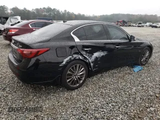 2020 Infiniti Q50 3.0t SPORT with VIN JN1EV7AP7LM201826, listed as a Copart auction lot 81064314 with 95,036 mi miles and Salvage Title. Bid and sale history available at carsss.com. Image 3.