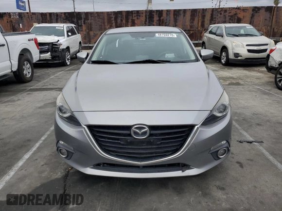 2014 Mazda 3 S Touring with VIN JM1BM1V31E1107453, listed as a Copart auction lot 48769215 with 145,346 mi miles and Salvage Title. Bid and sale history available at DreamBid. Image 5.