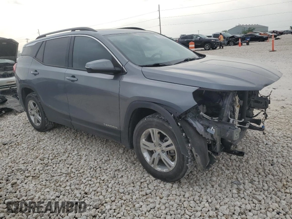 2018 GMC Terrain SLE with VIN 3GKALMEV4JL332863, listed as a Copart auction lot 50884365 with 81,750 mi miles and Salvage Title. Bid and sale history available at carsss.com. Image 4.