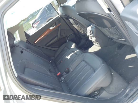 2021 Audi Q5 Premium with VIN WA1AAAFY7M2133167, listed as a IAAI auction lot 42658671 with 62,020 mi miles and . Bid and sale history available at DreamBid. Image 8.