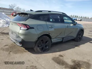 2025 Kia Sportage Plug-In Hybrid X-Line Prestige with VIN KNDPZDDH8S7175781, listed as a Copart auction lot 48715955 with 5,069 mi miles and Salvage Title. Bid and sale history available at carsss.com. Image 3.