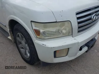 2005 Infiniti QX56 with VIN 5N3AA08A65N802774, listed as a IAAI auction lot 41899540 with 229,216 mi miles. Bid and sale history available at carsss.com. Image 6.