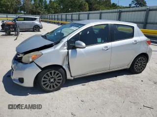 2014 Toyota Yaris L with VIN VNKKTUD39EA000339, listed as a Copart auction lot 52864255 with 78,777 mi miles and Salvage Title. Bid and sale history available at carsss.com. Image 1.