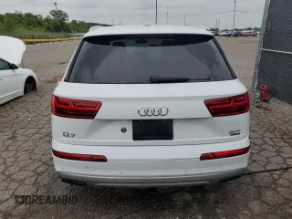 2017 Audi Q7 Premium Plus with VIN WA1LAAF73HD018687, listed as a Copart auction lot 62917895 with 110,067 mi miles and Clean title. Bid and sale history available at DreamBid. Image 6.