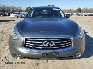 2016 Infiniti QX70 z VIN JN8CS1MUXGM671452, wystawiony jako Copart lot #43776495 z przebiegiem 192 412 mil mil oraz Szkoda całkowita • Salvage title. Historia ofert i sprzedaży dostępna na DreamBid. Obrazek 5.
