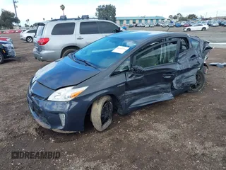 2015 Toyota Prius Four with VIN JTDKN3DU1F0398370, listed as a IAAI auction lot 41925595 with 130,131 mi miles. Bid and sale history available at carsss.com. Image 2.