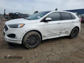 2020 Ford Edge Titanium с VIN 2FMPK3K99LBB10615, выставлен на аукционе Copart как лот 62351625 с пробегом 52 461 миль миль и На запчасти • Non repairable. История ставок и продаж доступна на DreamBid. Изображение 1.