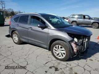 2015 Honda CR-V EX-L with VIN 2HKRM3H74FH502729, listed as a Copart auction lot 49977485 with 188,452 mi miles and Clean Title. Bid and sale history available at DreamBid. Image 4.
