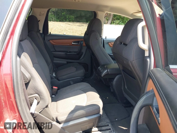 2015 Chevrolet Traverse LT with VIN 1GNKRGKD1FJ361464, listed as a IAAI auction lot 42492063 with 223,560 mi miles and . Bid and sale history available at DreamBid. Image 8.