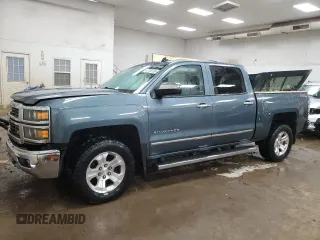 2014 Chevrolet Silverado 1500 LTZ with VIN 3GCUKSEC7EG398854, listed as a Copart auction lot 47755185 with 135,730 mi miles and Clean Title. Bid and sale history available at DreamBid. Image 1.